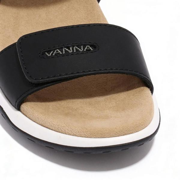 Free Spirit Free Spirit GRENADA Womens Cross Strap Sandals Black