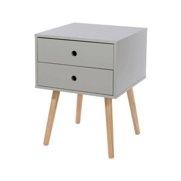 Core Products Scandia 2-Drawer Premium Bedside Cabinet