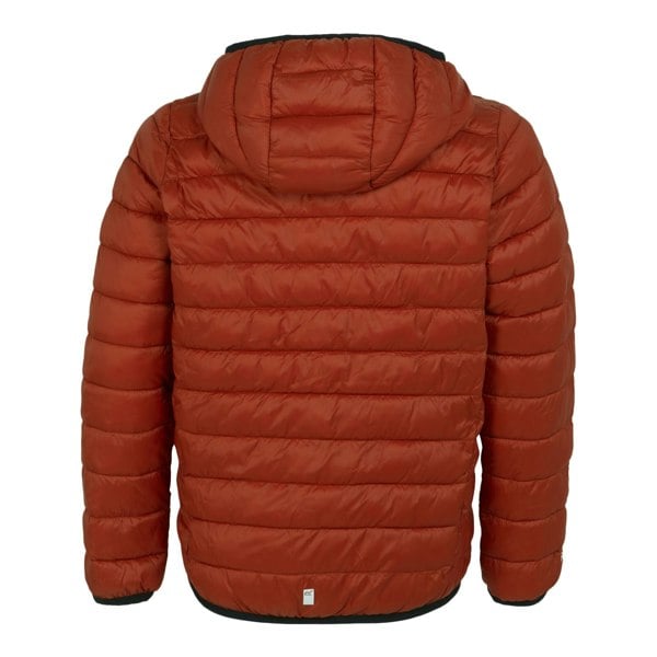 Regatta Childrens/Kids Marizion Hooded Padded Jacket - Red Ochre/Fox