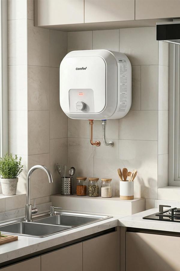 Living and Home Electric Water Heater 15 L Undersink 2kW Storage
