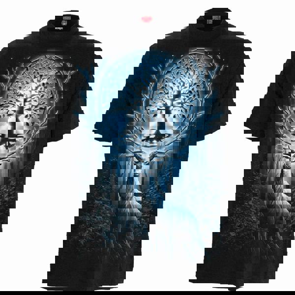 TREE OF LIFE - Front Print T-Shirt Black