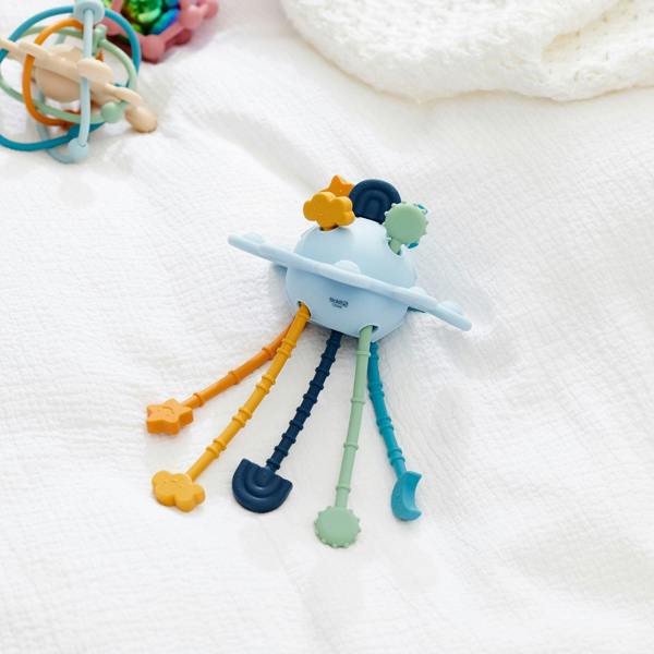 tickit Silisoft Zip Pull Toy (Neutral)