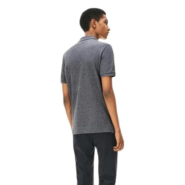 Lacoste Slim Fit Mouse Grey Pique Polo Shirt M