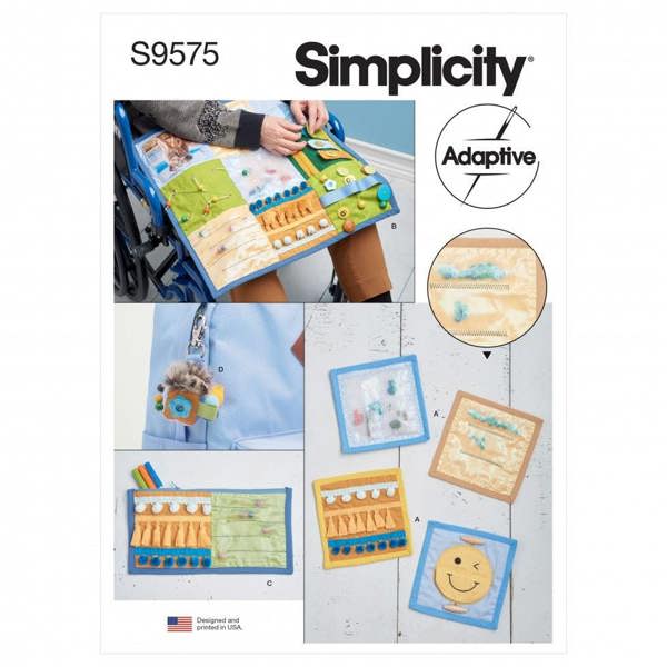 Simplicity Sewing Pattern 9575, Accessories OS (One Size Only) - Intermediate