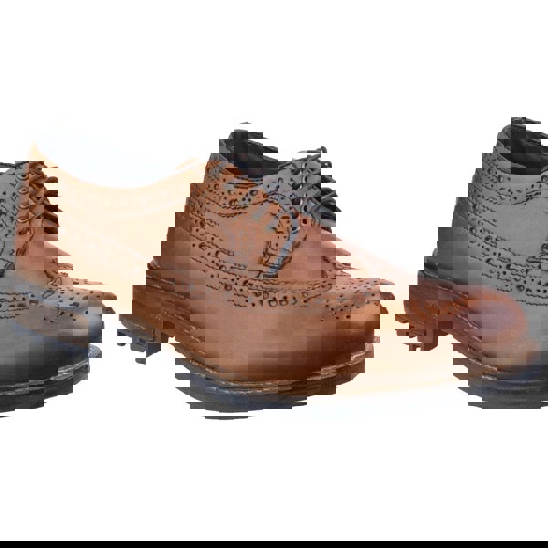 Cotswold Poplar Brogue Dress Men's Shoes in Tan