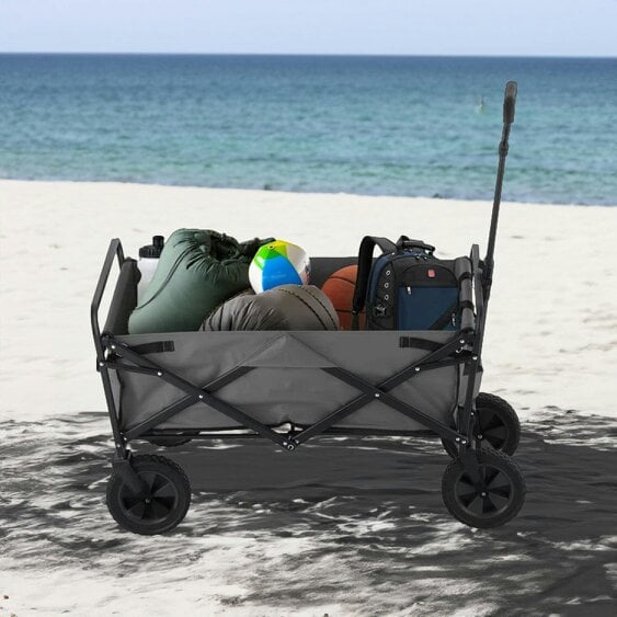 Neo Foldable Collapsible Garden Festival Cart - Grey