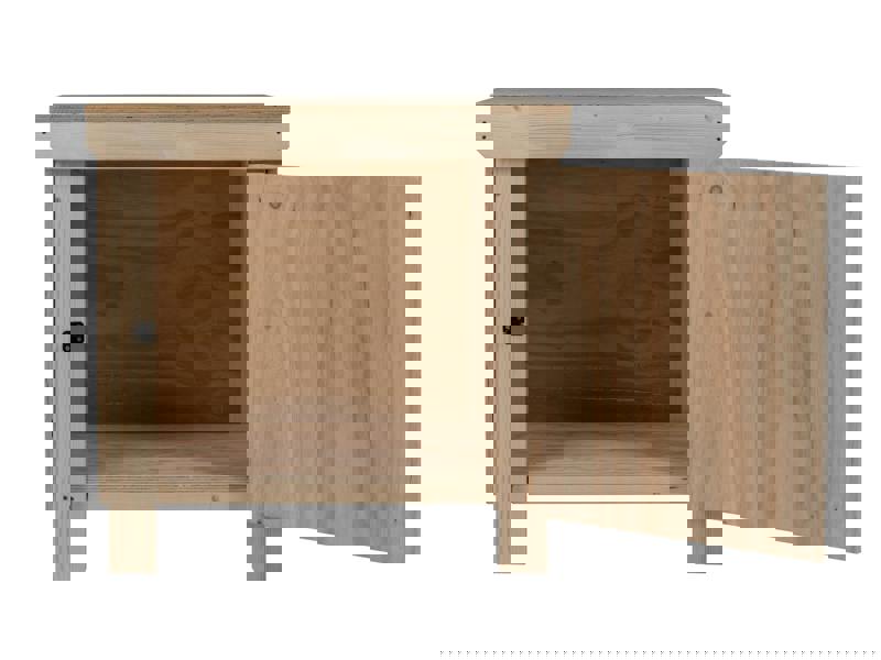 Arbor Garden Solutions Wooden Plywood Top Workbench With Lockable Cupboard (V.9)