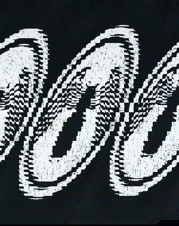 Marvel Mens Black Venom Logo Short Sleeved T-Shirt