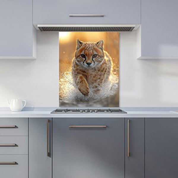 Warren Reed Wild Cat Kitchen Splashback - 00028