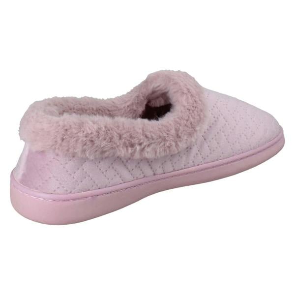 Clarks Ladies Clarks Wide Fitting Woven Quilted Slippers Twyla Star