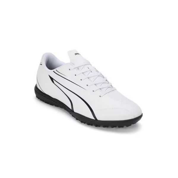 Puma Boys Vitoria TT Football Boots - White/Black