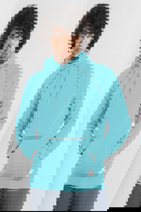 ENORSIA Men's Brushed Fleece Raglan Hoodie