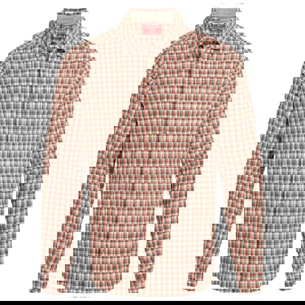 Craghoppers Mens Checked Nosilife Shirt - Red Beach - 