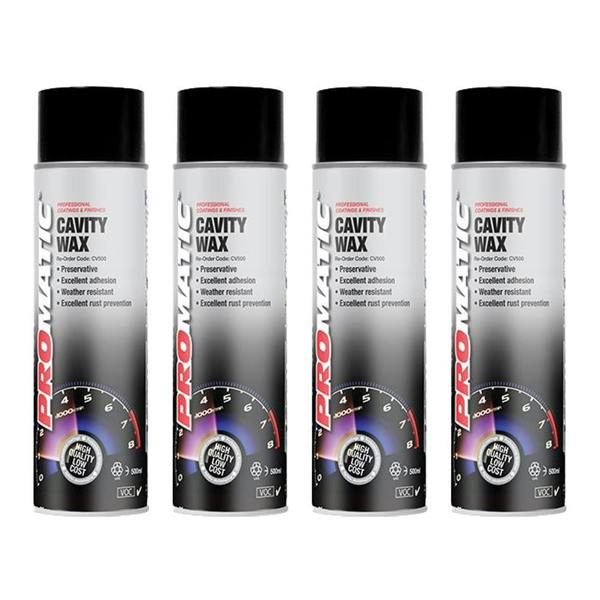 Promatic 4X Promaticcavity Wax (Clear) Spray Paint 500ml