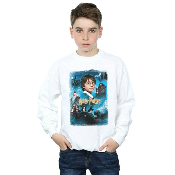 Harry Potter Boys Philosopher´s Stone Sweatshirt - White