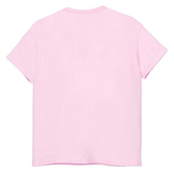 Pusheen Girls Bye Balloons Short-Sleeved T-Shirt - Pink