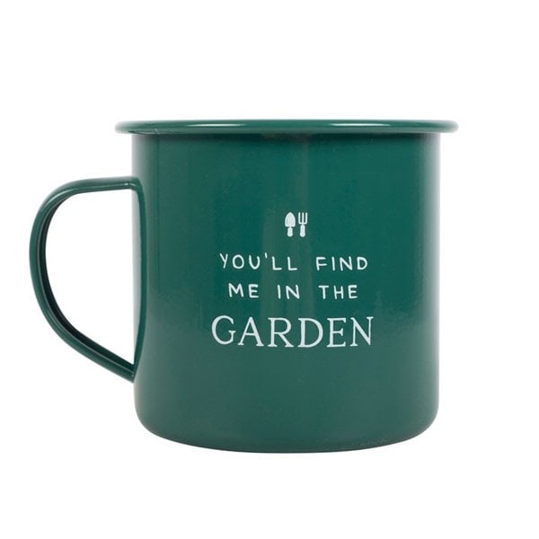 Serano Find Me in the Garden Enamel Mug