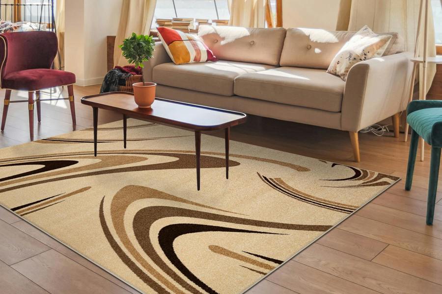 RugsX Caramel Coffee Rug