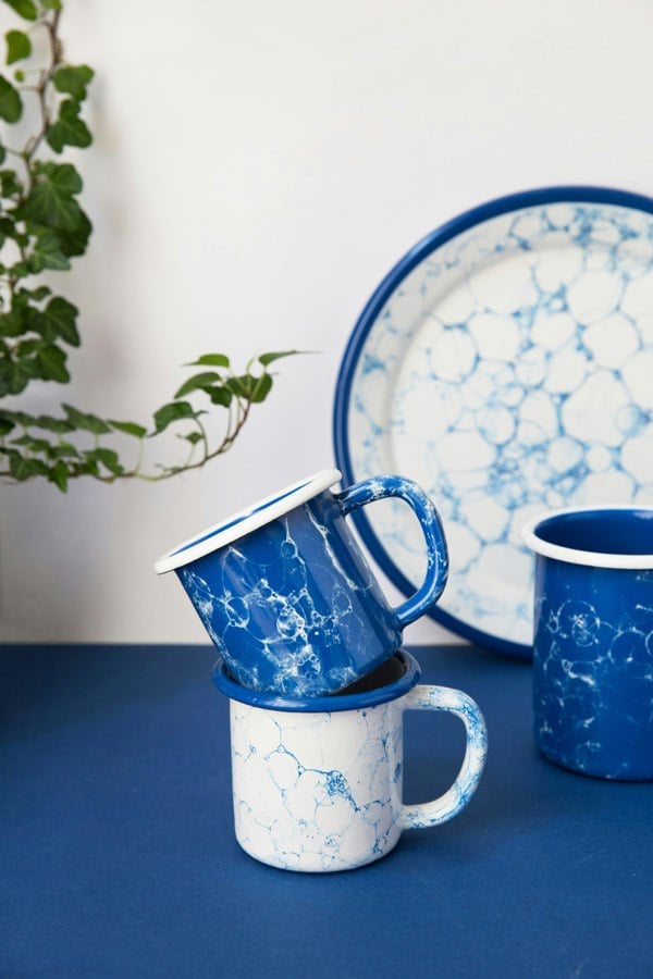 Rozi Bubble Collection Enamel Mug