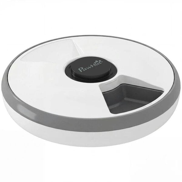 Automatic Cat Feeder Programmable Timer for Dry Wet Food Cat Food Dispenser with Ice Pack for 6 Meals