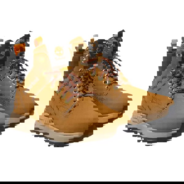 Timberland Kids Killington Leather Mid Cut Trekking Boots - Wheat