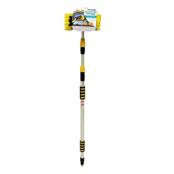 Kingfisher Telescopic Wash Brush Set 3m - One Colour