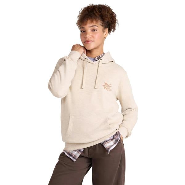 Animal Womens/Ladies Maya Logo Hoodie - Off White - 