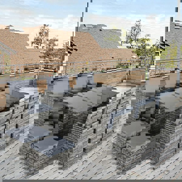 Resin Rattan Dining Set