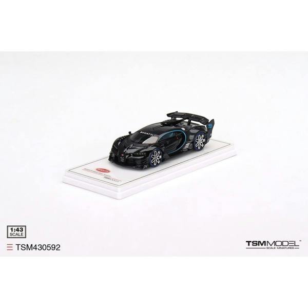 MCSlots Bugatti Vision Gran Turismo Black 1:43 Scale TSM430592
