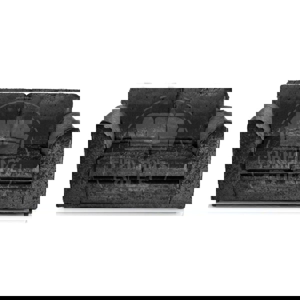 Furnishings For Less Crystal Crushed Velvet 3 Seater Sofa Full Back