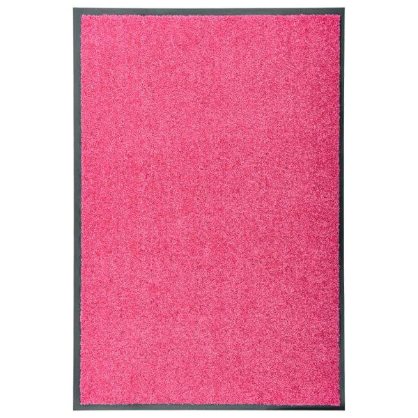 Berkfield Doormat Washable Pink 60x90 cm