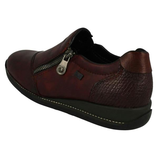 Rieker Ladies Rieker Casual Flat Shoes With Nano Water Protection 44265