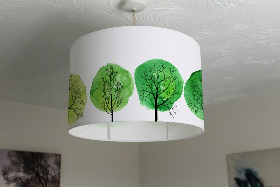 Benjamin Tate Design Trees (Ceiling & Lamp Shade)