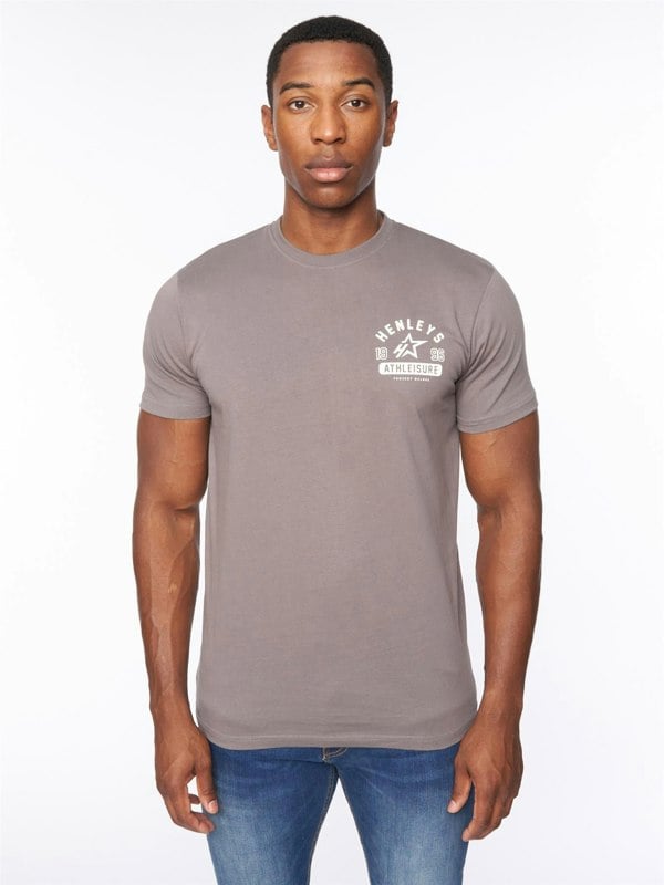 Henleys Upton T-Shirt Dark Grey