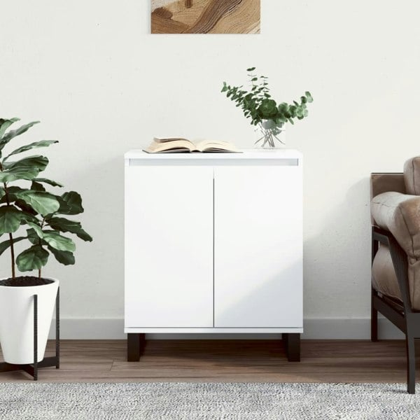Berkfield Sideboard White 60x35x70 cm Engineered Wood