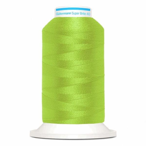 Gutermann Super Brite Polyester 40 Embroidery Thread 1000m Polyester Thread Suitable For Embroidery