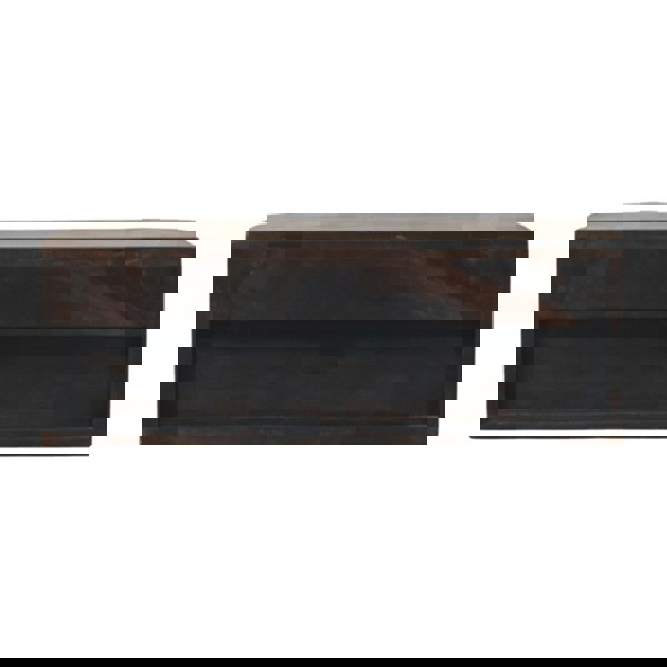 Artisan Furniture Solid Wood Rattan Curve Wall-Mounted Drawer