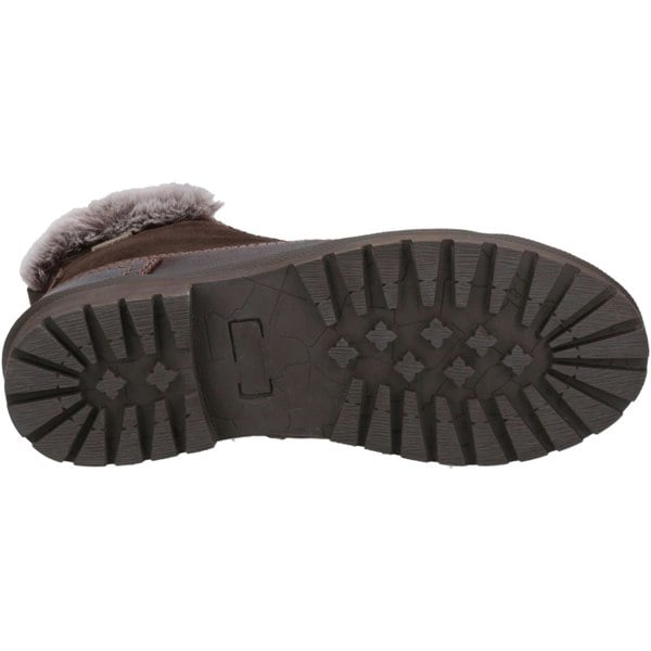 Cotswold Evenlode Leather Women's Brown Winter Ankle Boots