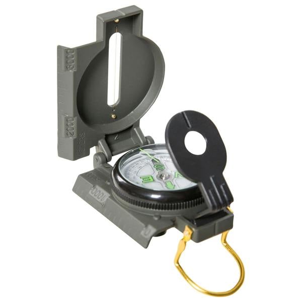 Trespass Artilary Sighting Compass - Grey - 