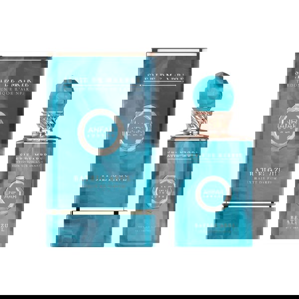 Anfar Bateig Azul 100ml Extrait de Parfum with box front view