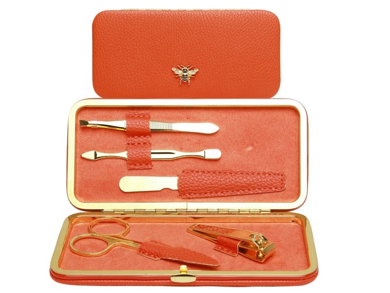 Alice Wheeler Bee 5-Piece Stainless Steel Manicure Set