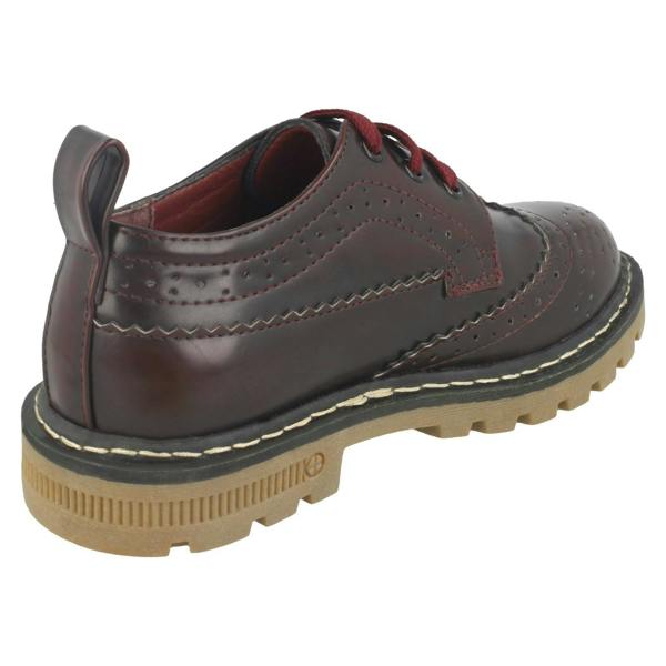 Spot On Girls Spot On Lace Up Brogue Shoes