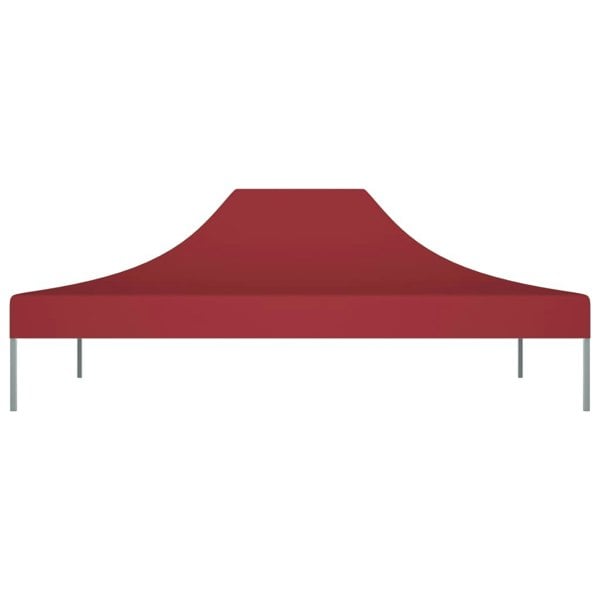 Berkfield Party Tent Roof 4.5x3 m Burgundy 270 g/m�__