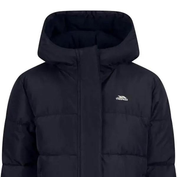 Trespass Childrens/Kids Northridge Long Length Padded Jacket - Navy - 