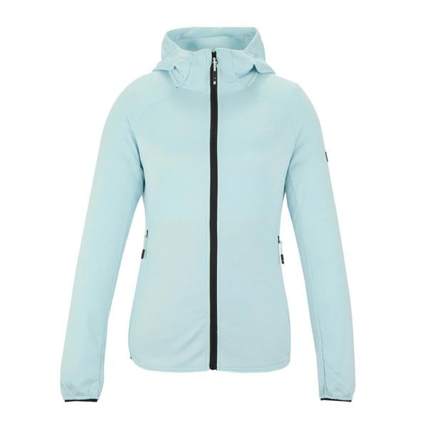 Regatta Womens/Ladies Ferna Stretch Hooded Fleece Jacket - Ocean Mist - 