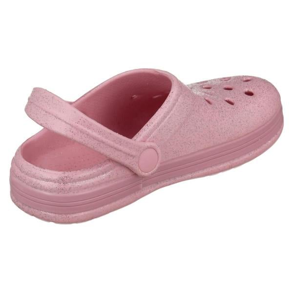 Spot On Childrens Unisex Spot On Slingback Clogs X3021
