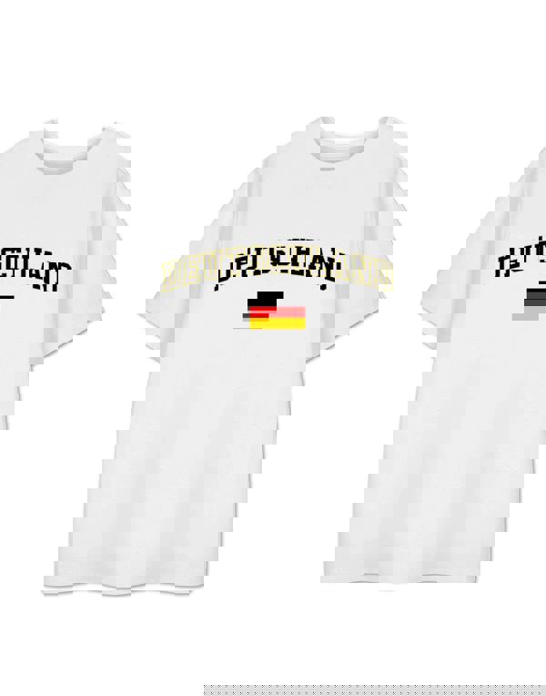 Show Me The Merch Unisex Kids White Germany Short Sleeved T-Shirt