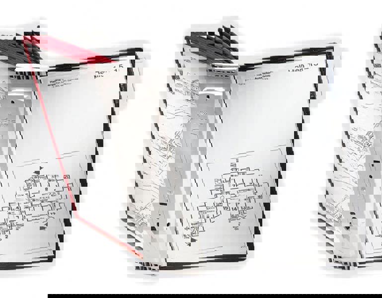 Durable SHERPA WALL 10 Display Panel Document Split Flap Index | A4 Colour Coded