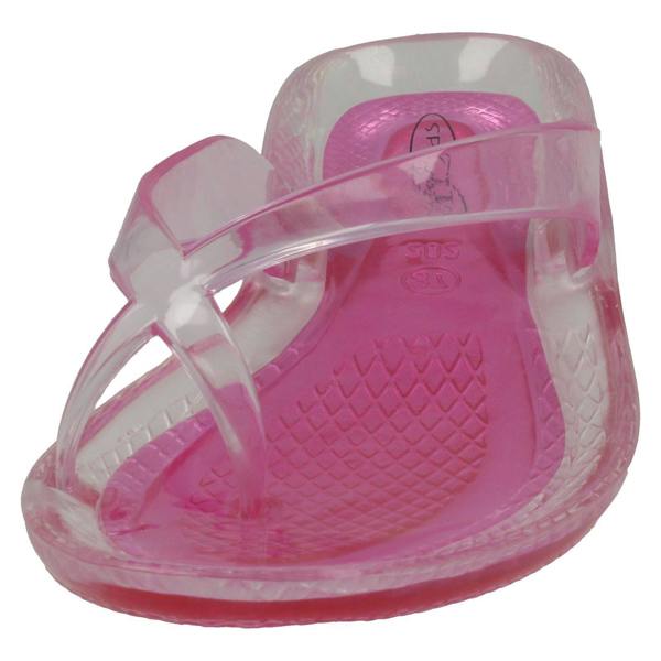 Spot On Ladies Spot On X-Toe Jelly Sandals