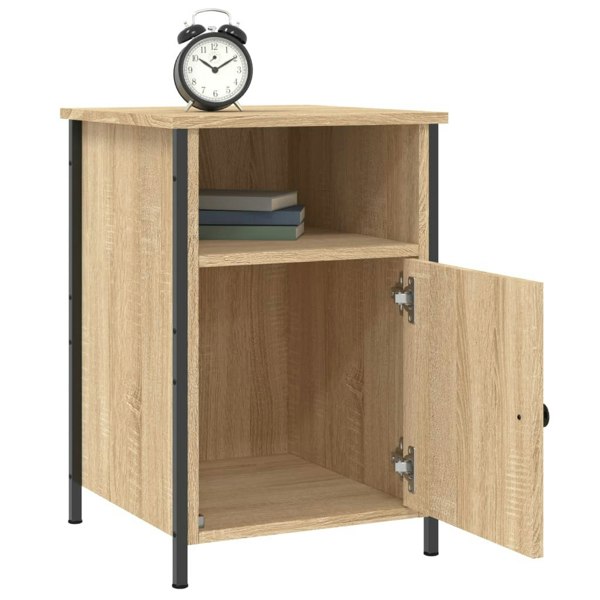Berkfield Bedside Cabinet Sonoma Oak 40x42x60 cm Engineered Wood